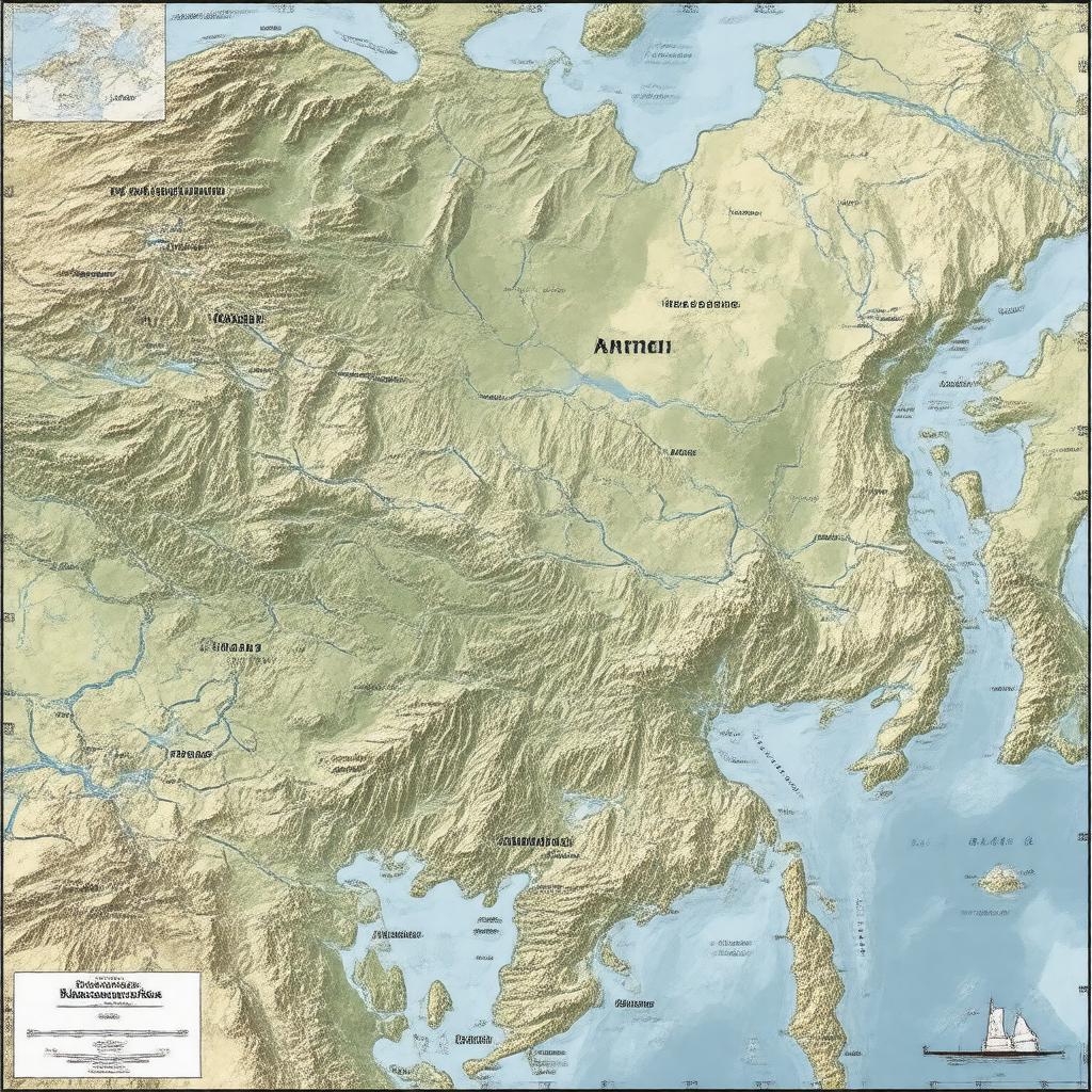 AI-created image of Khabarovsk Krai