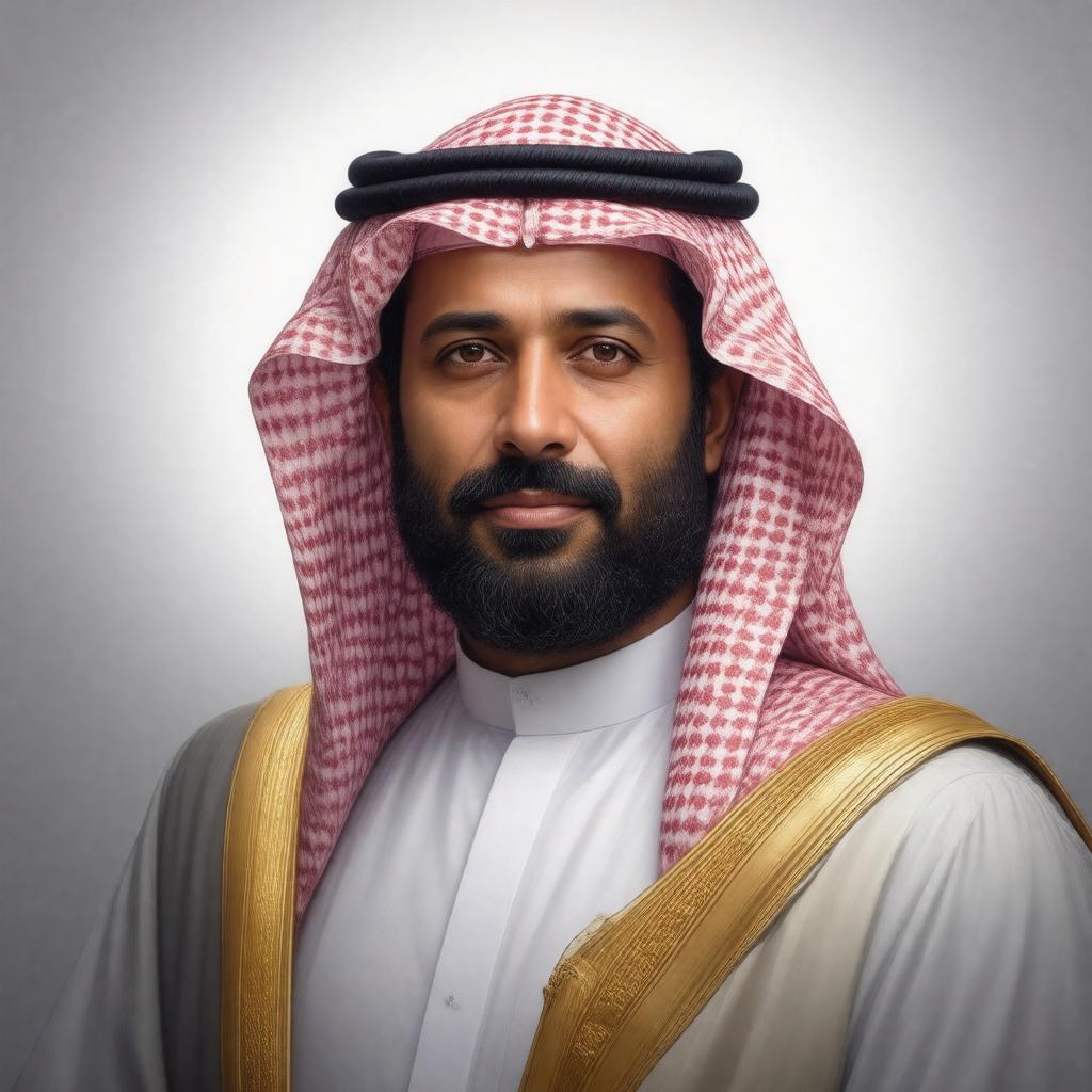 AI-created image of Khalid bin Faisal Al Saud