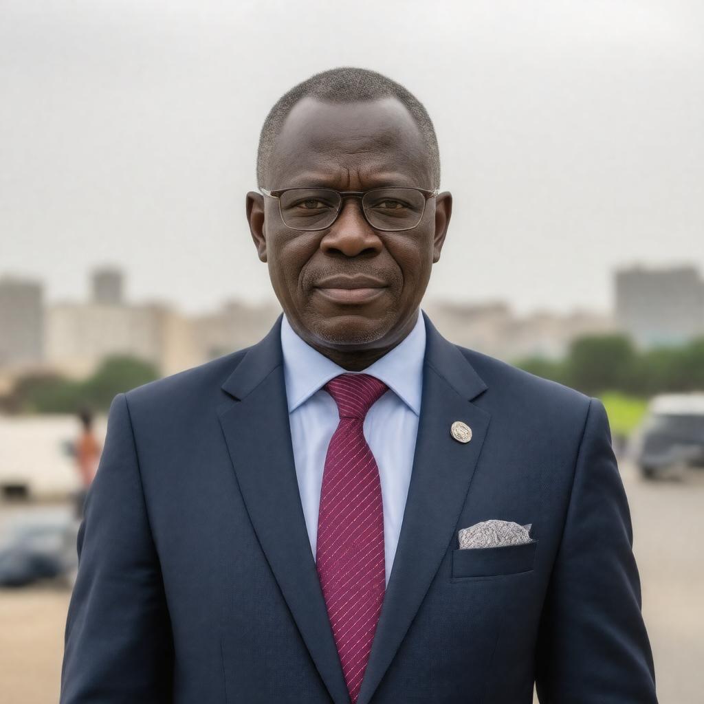 Click to view larger image AI-created image of Khalifa Sall