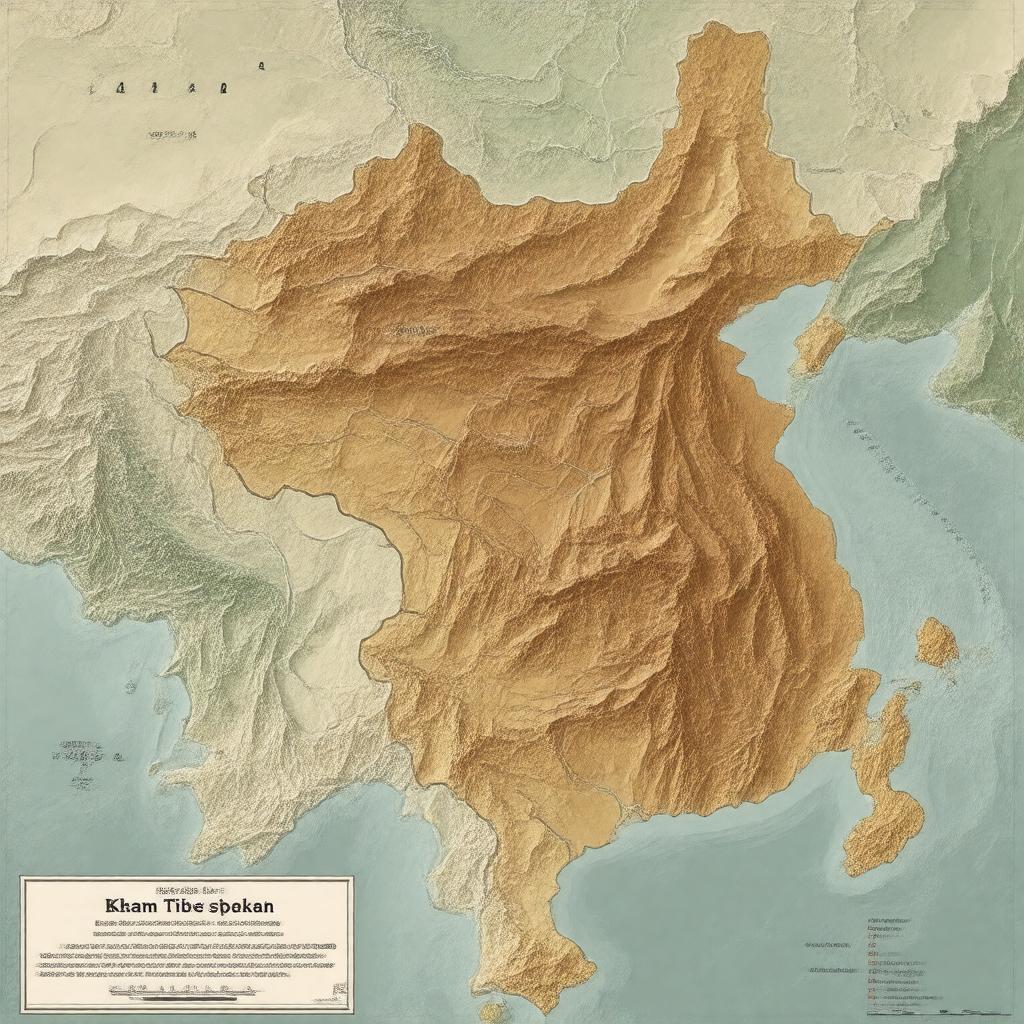 AI-created image of Kham Tibetan