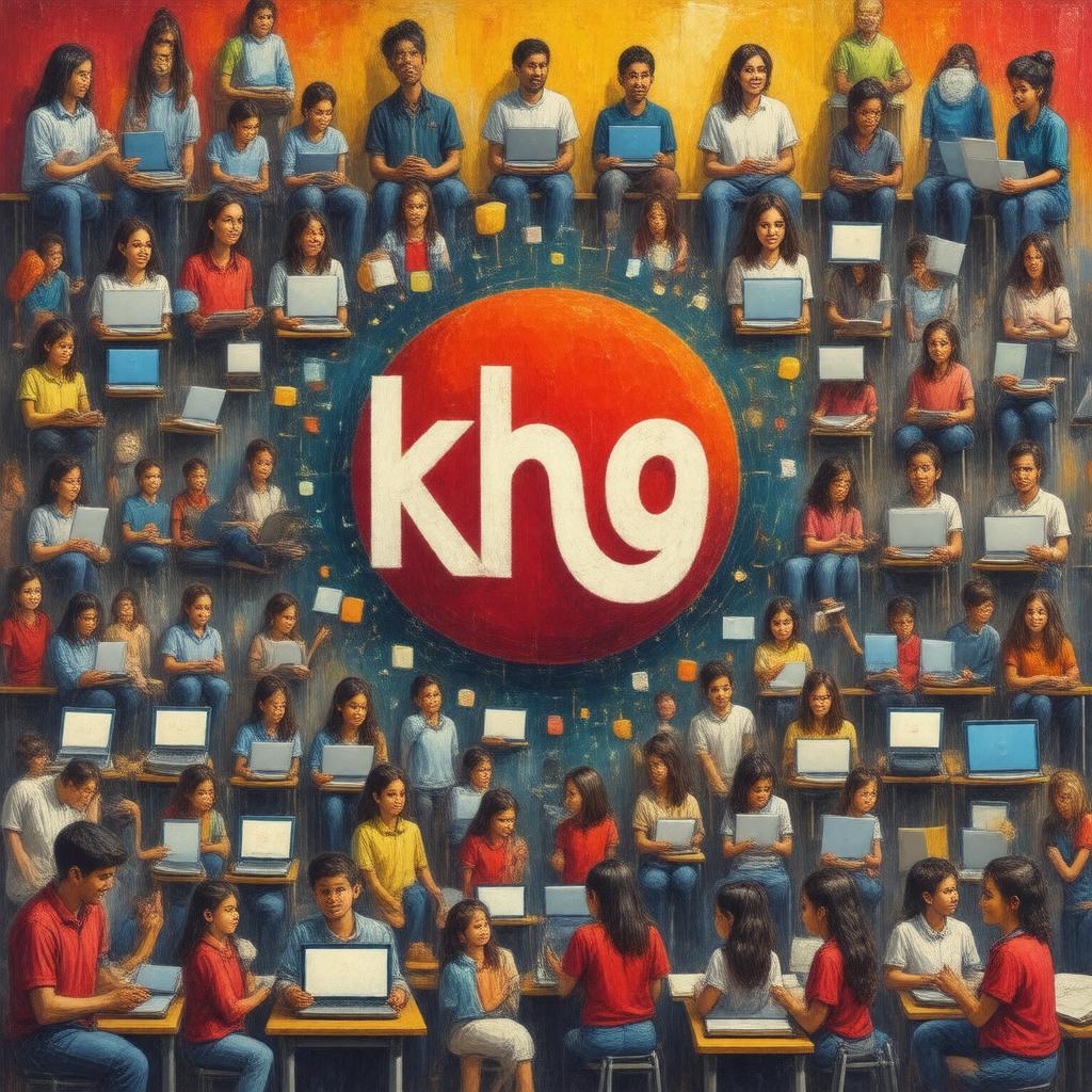 AI-created image of Khan Academy