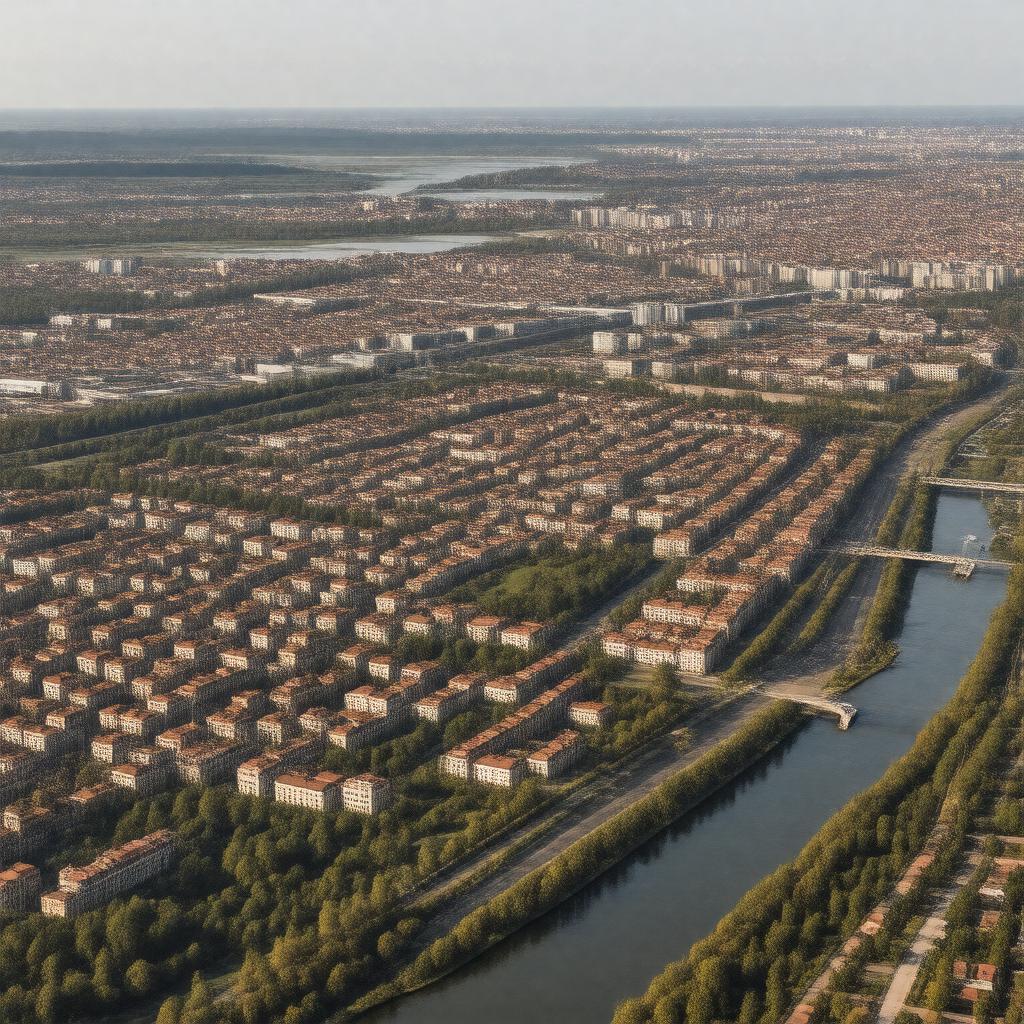 AI-created image of Kharkiv