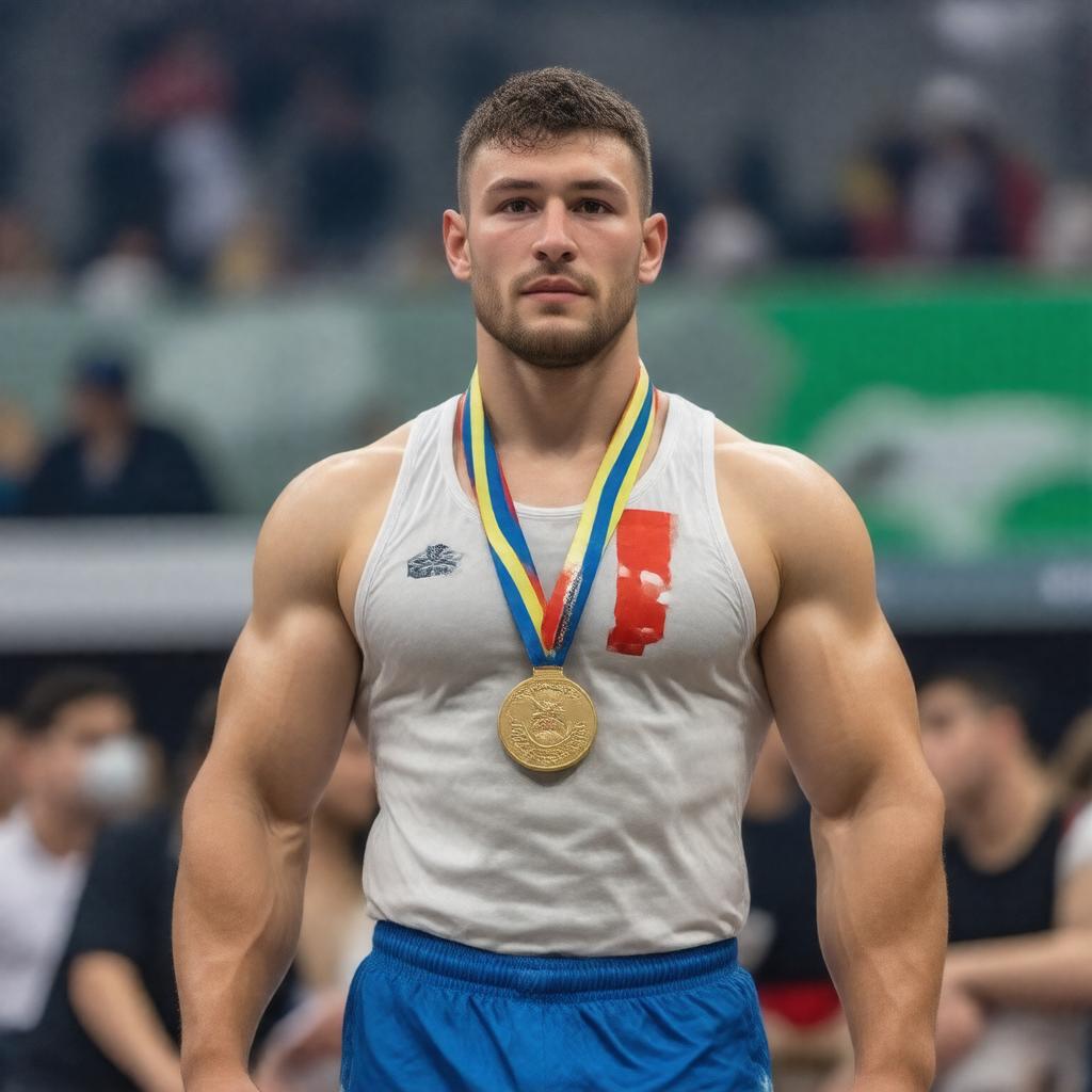 AI-created image of Khasan Baroev