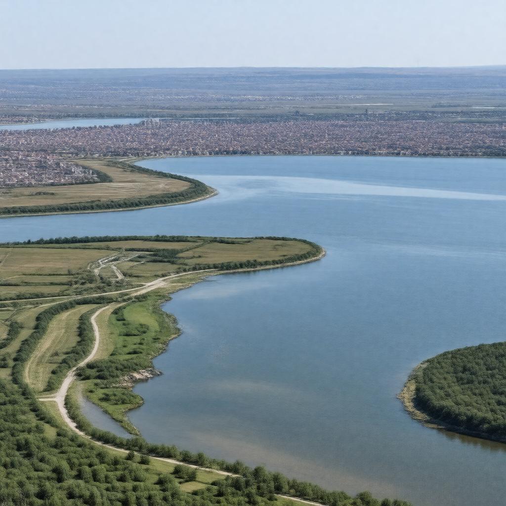 AI-created image of Kherson Bay