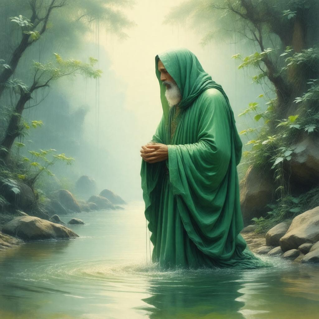 AI-created image of Khidr