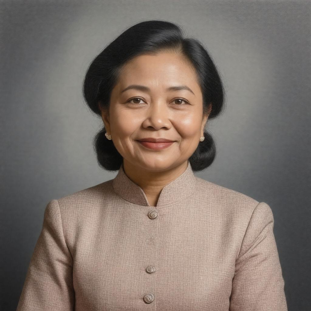 AI-created image of Khin Kyi