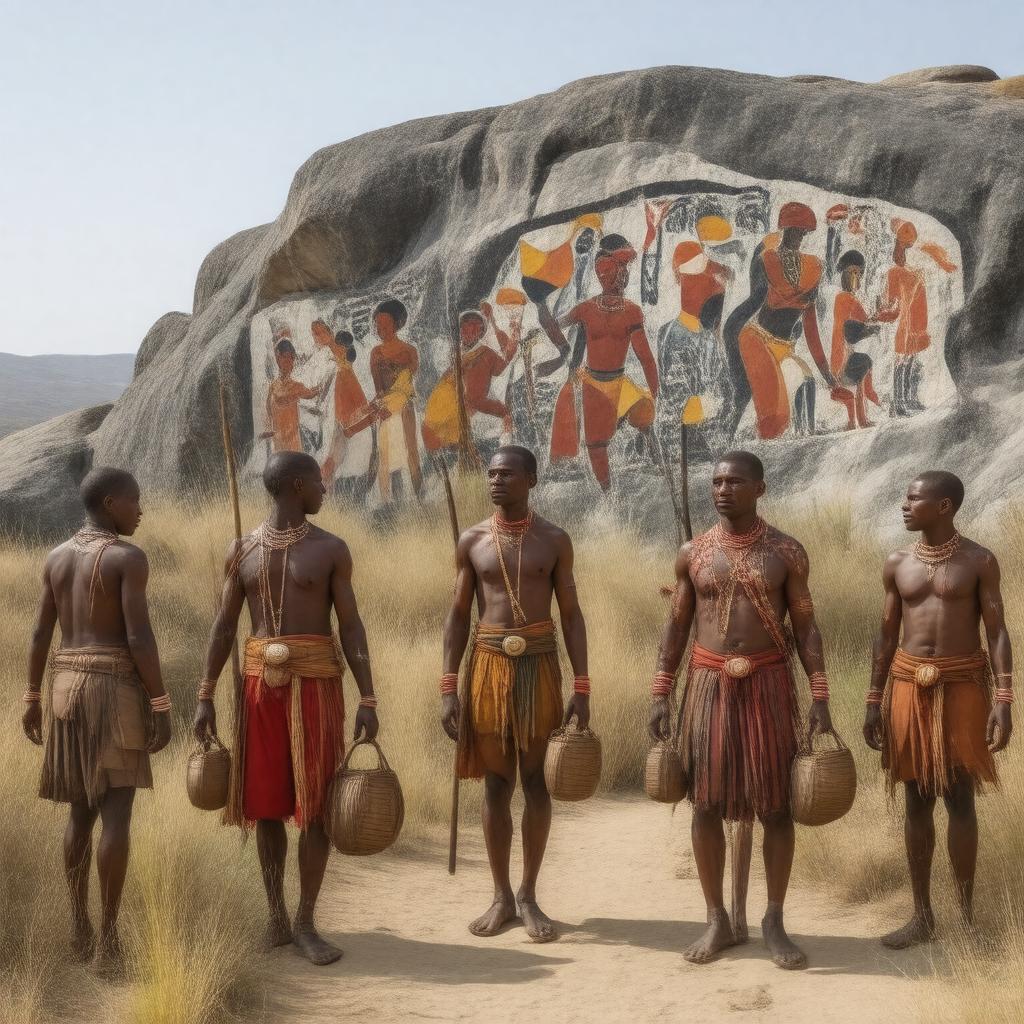 AI-created image of Khoisan