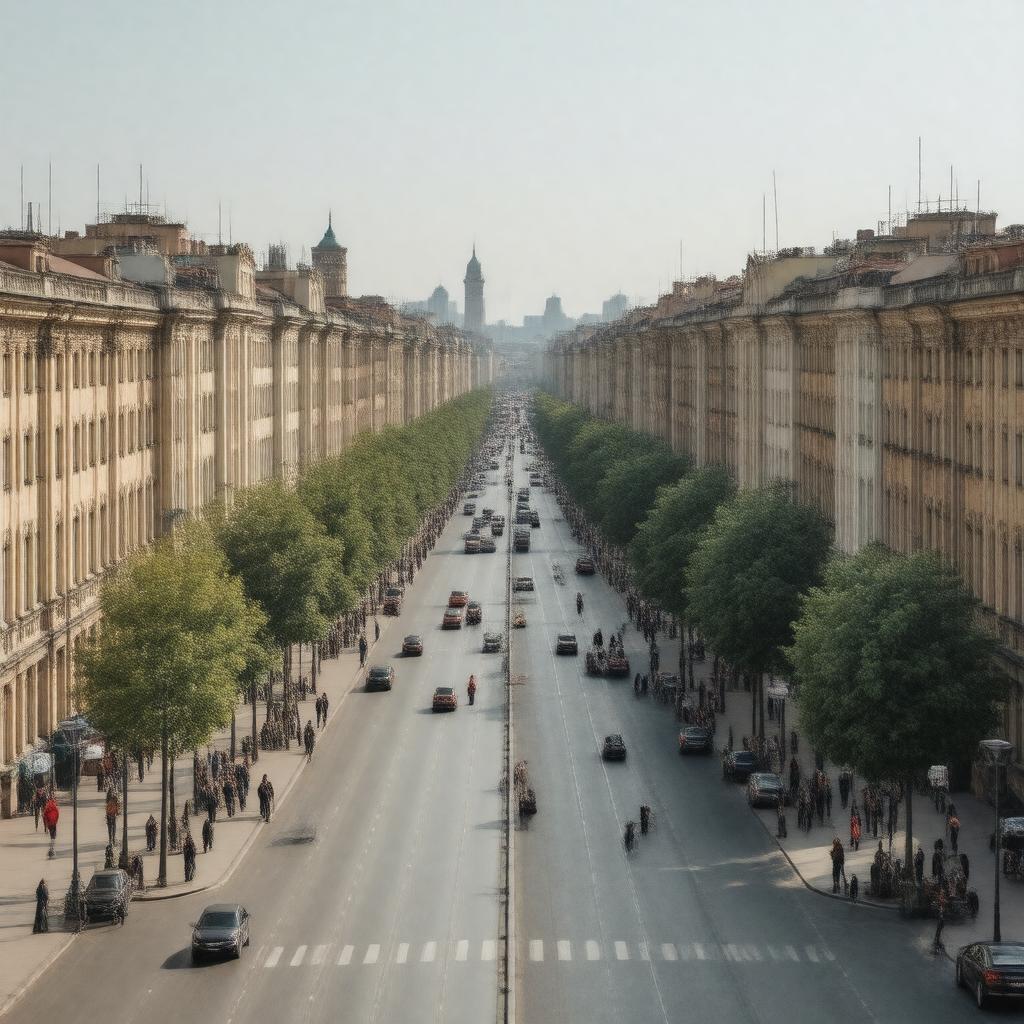 Click to view larger image AI-created image of Khreshchatyk