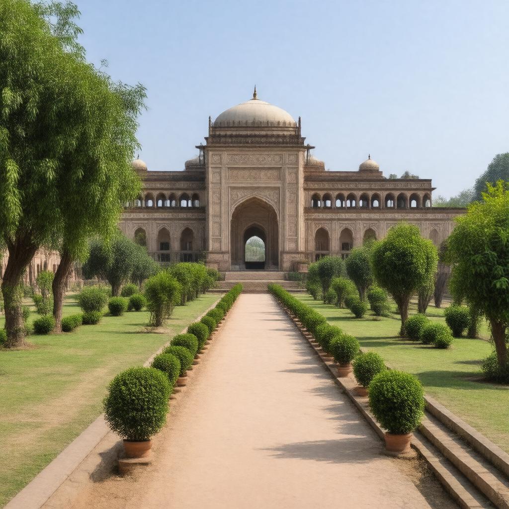 AI-created image of Khusro Bagh