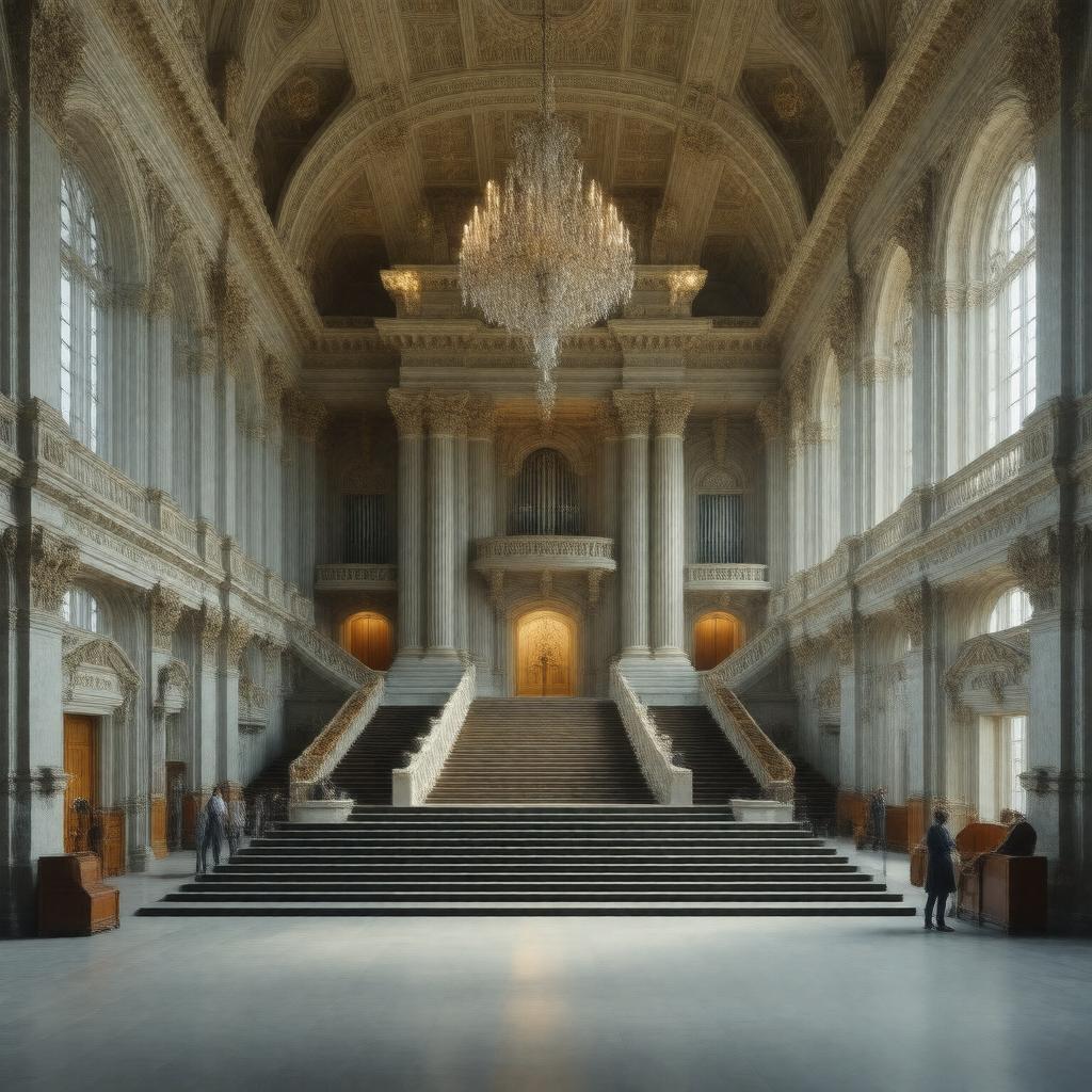AI-created image of Kilbourn Hall