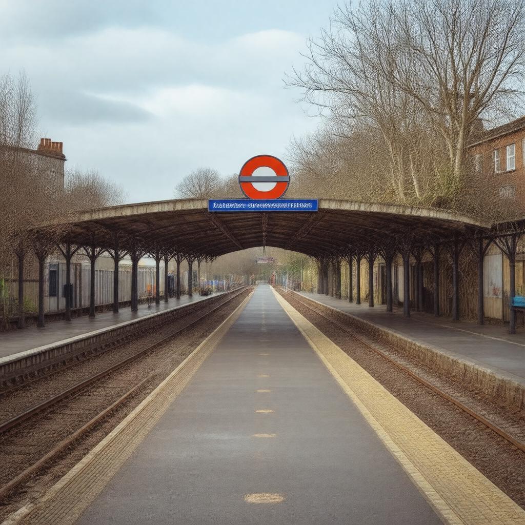 AI-created image of Kilburn station