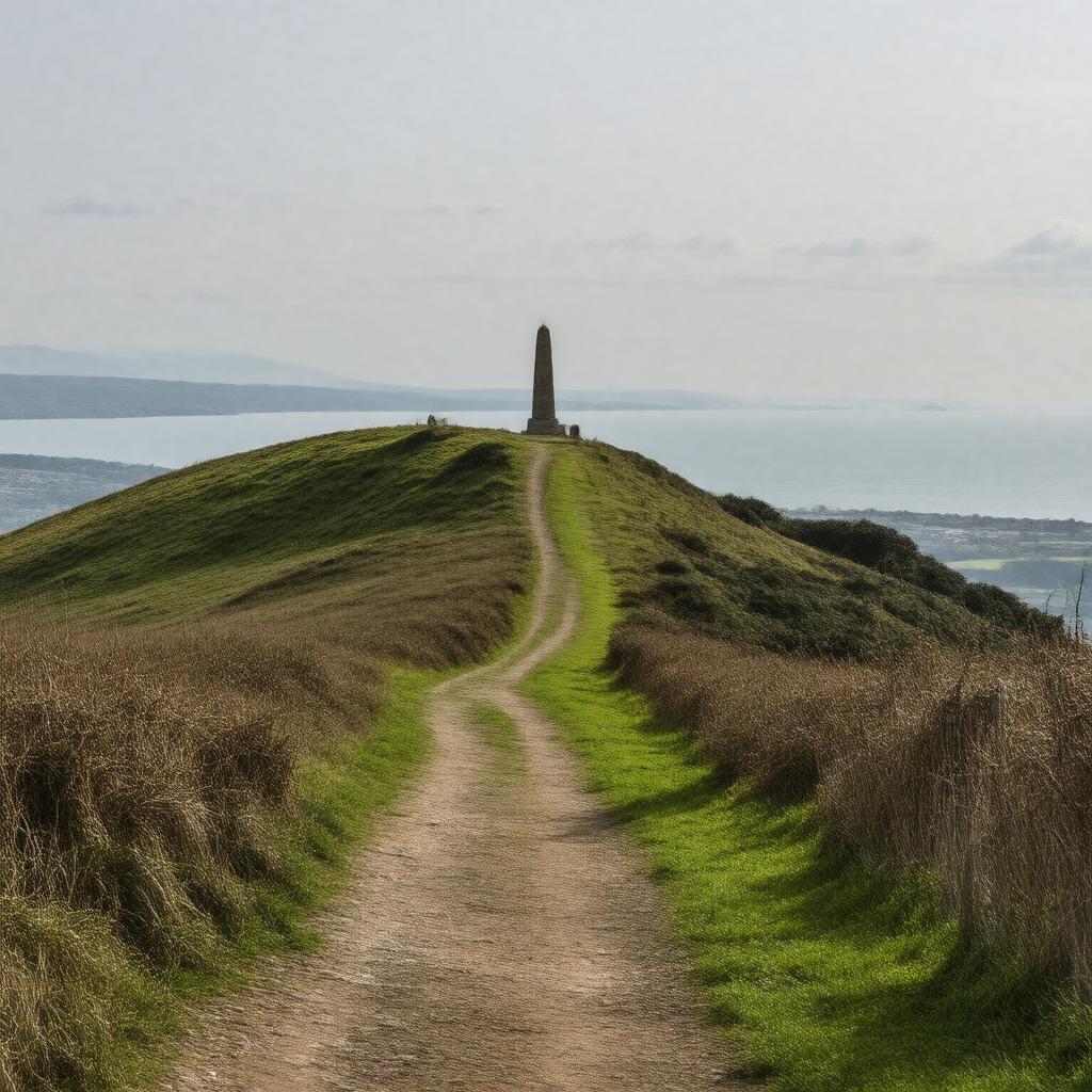 AI-created image of Killiney Hill