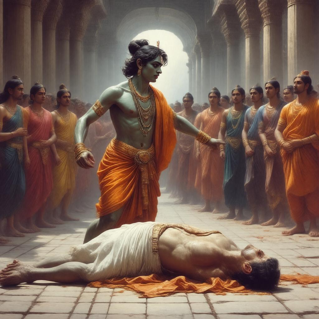 AI-created image of Killing Kamsa