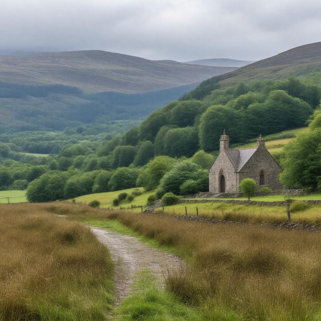 AI-created image of Kilmodan, Scotland