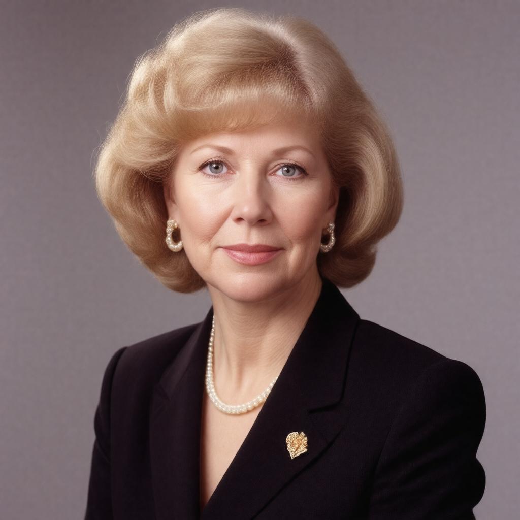 AI-created image of Kim Campbell