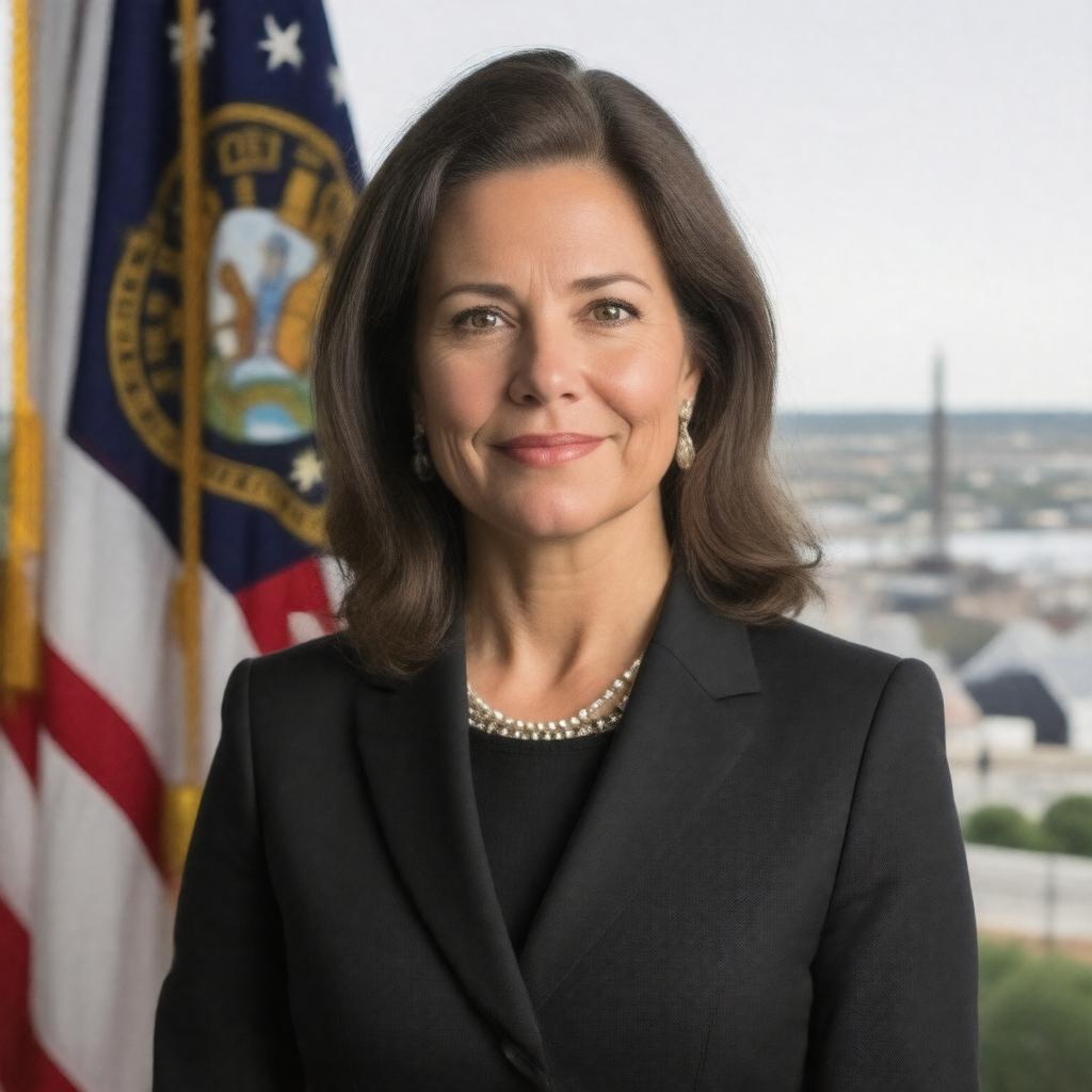 AI-created image of Kim Driscoll