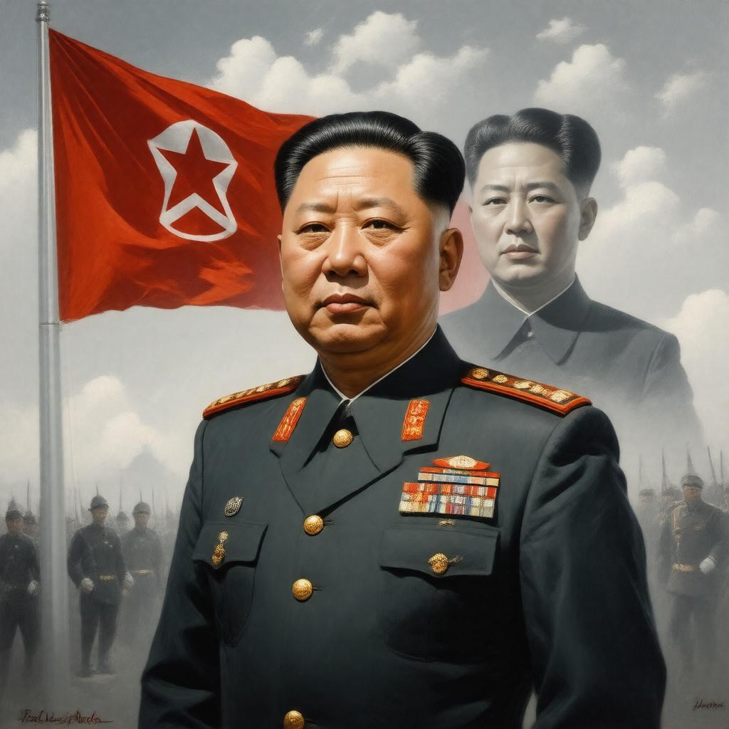 AI-created image of Kim Il Sung