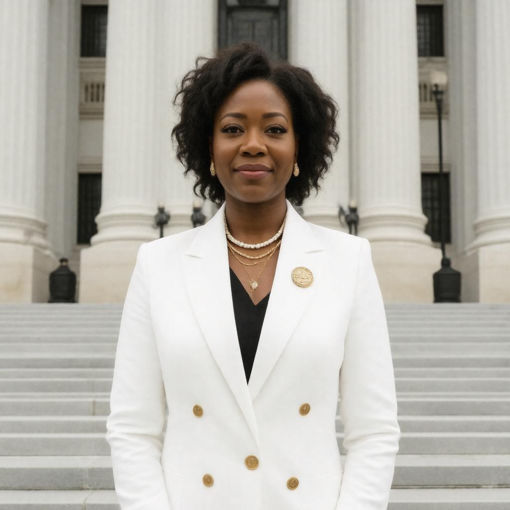 AI-created image of Kim Janey