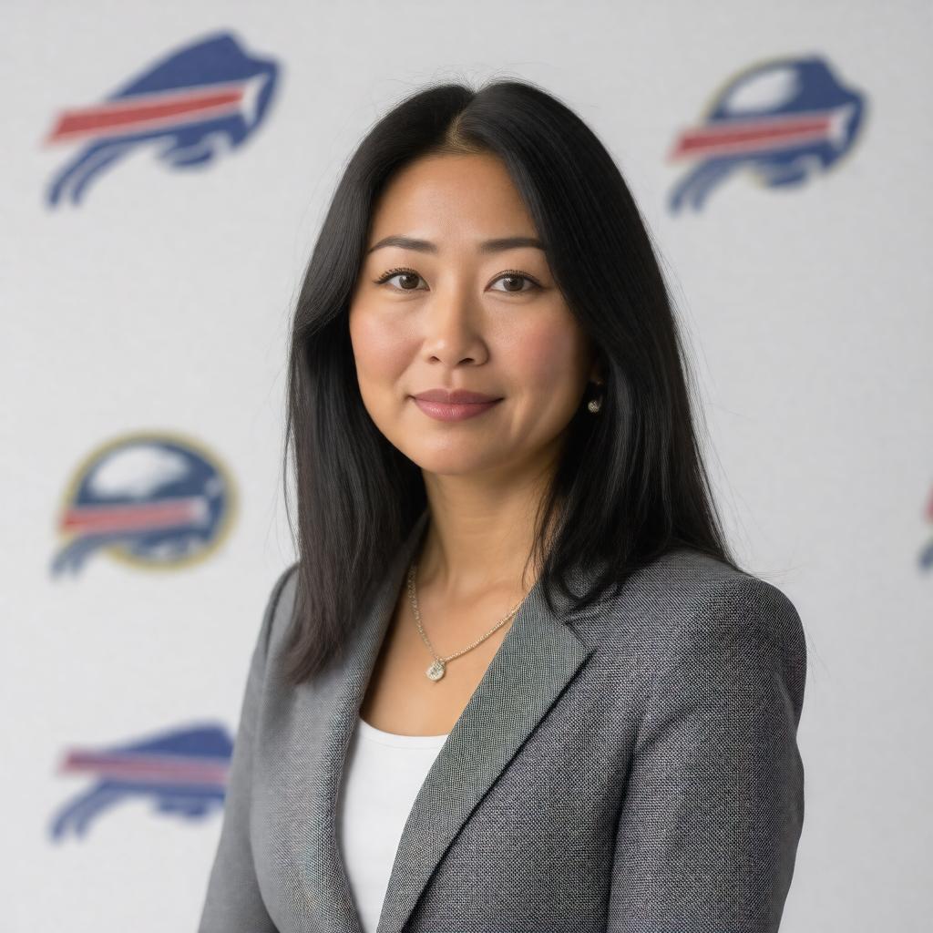 AI-created image of Kim Pegula