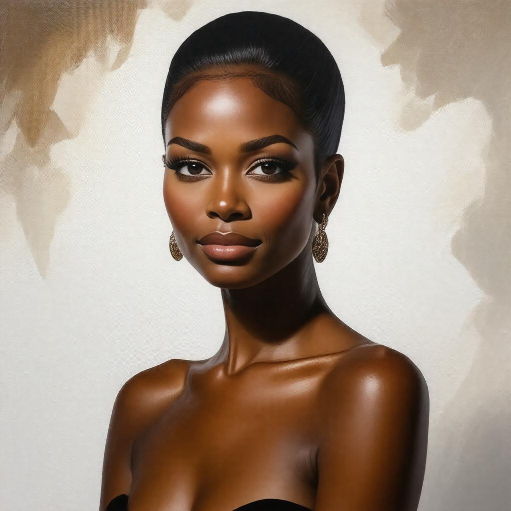 AI-created image of Kim Porter