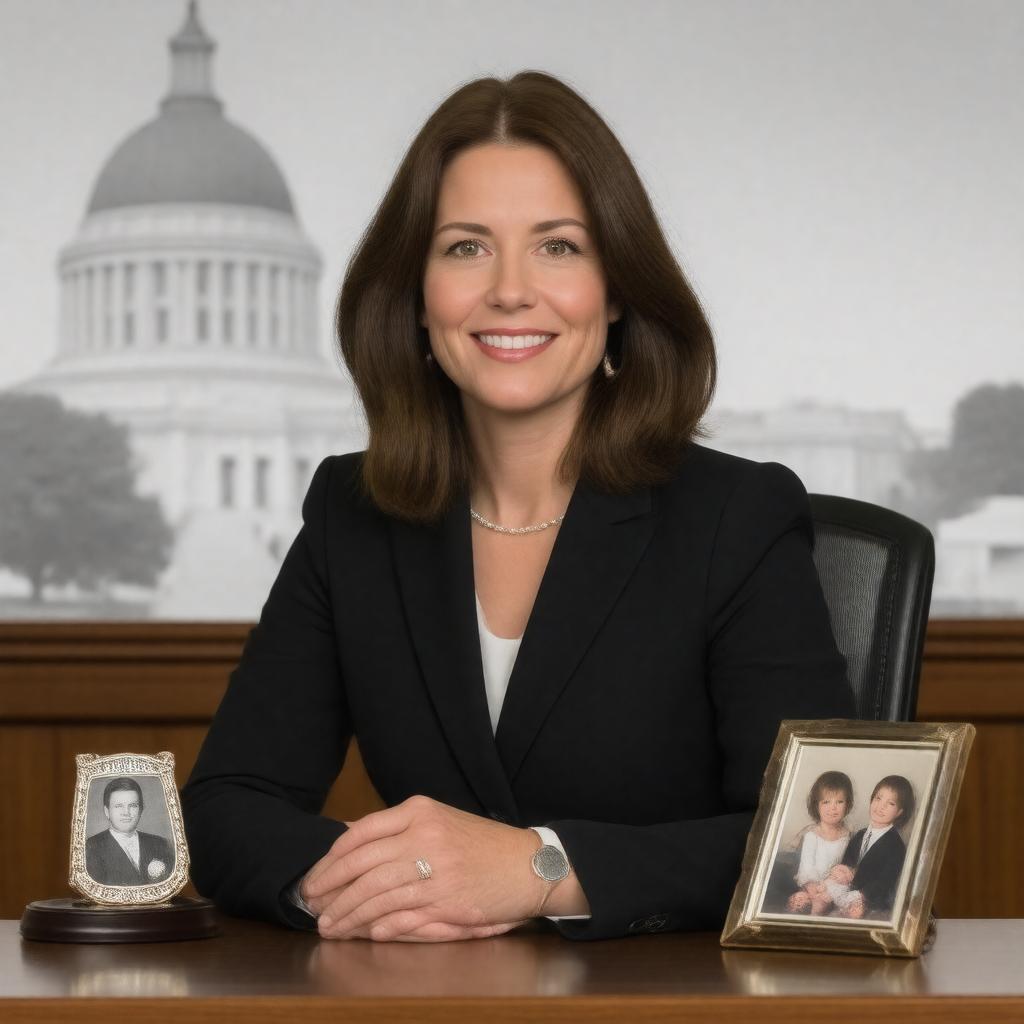 AI-created image of Kim Wallan