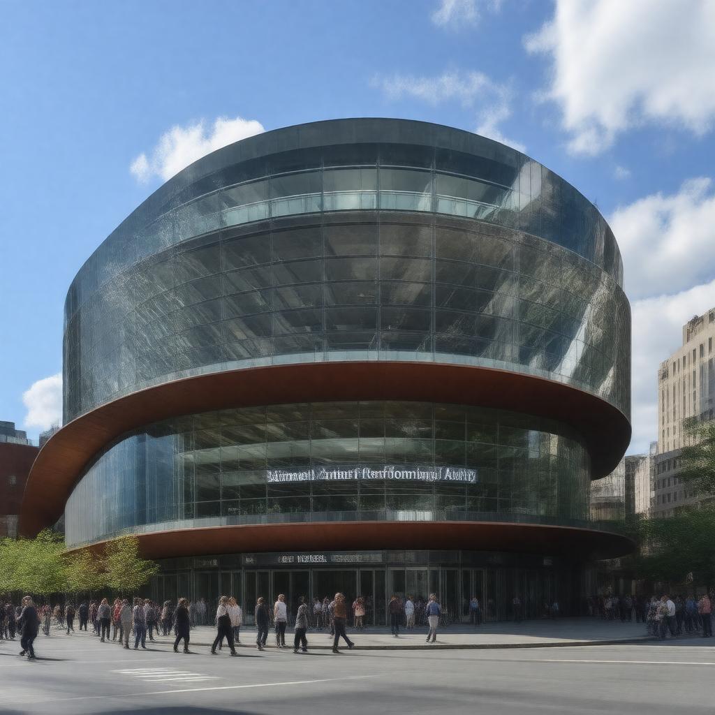 Click to view larger image AI-created image of Kimmel Center for the Performing Arts