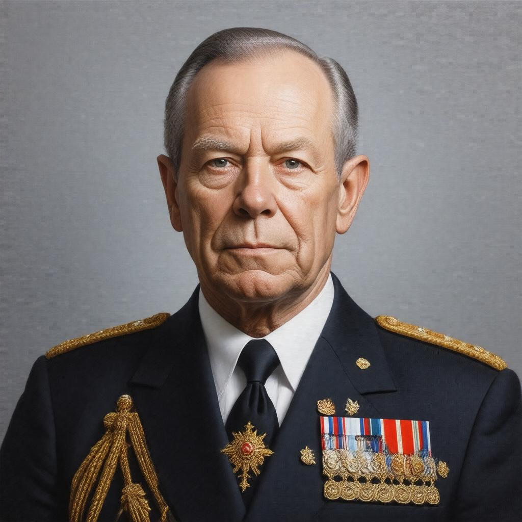 AI-created image of King Albert II of Belgium