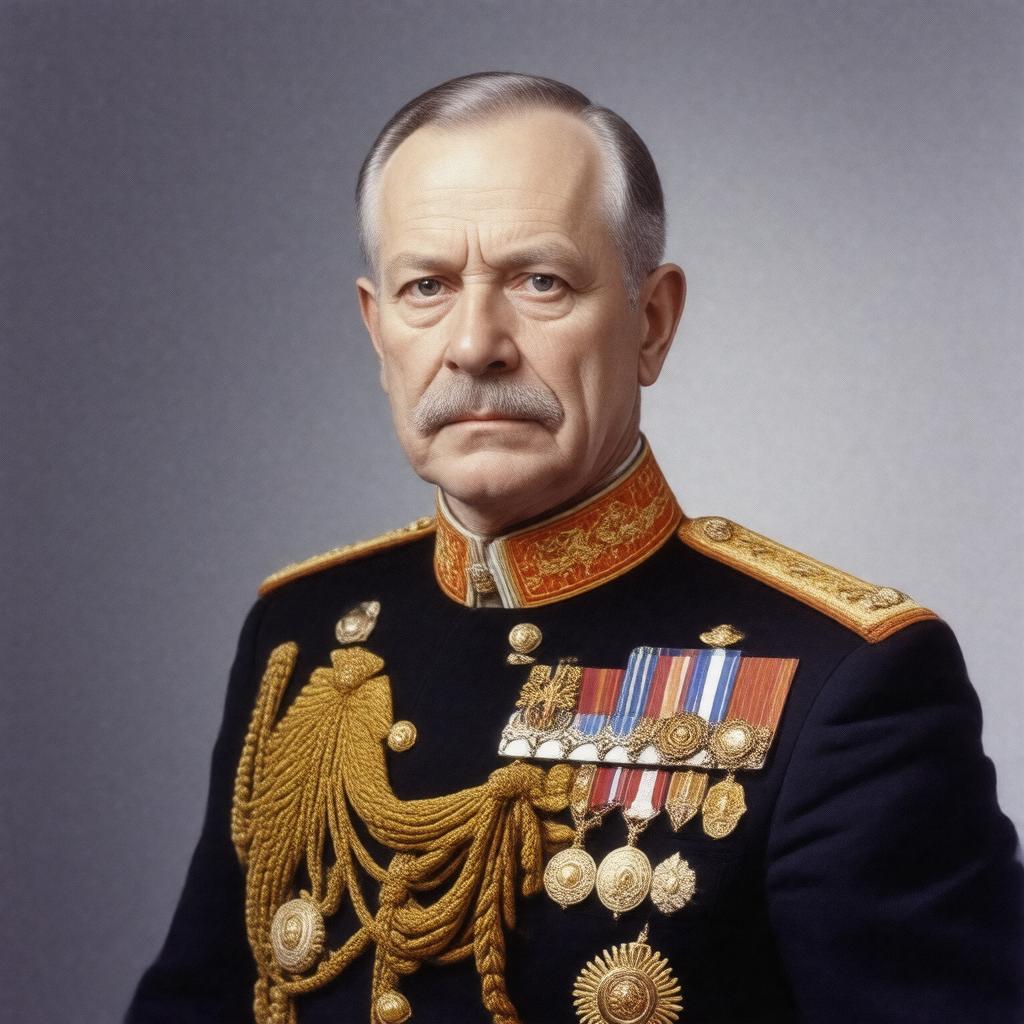 AI-created image of King Boris III of Bulgaria