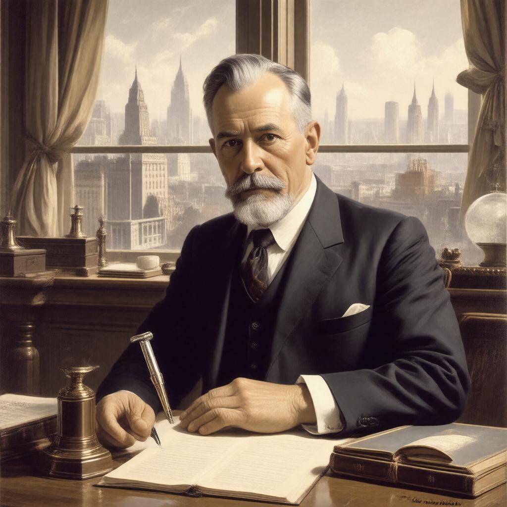 AI-created image of King Camp Gillette