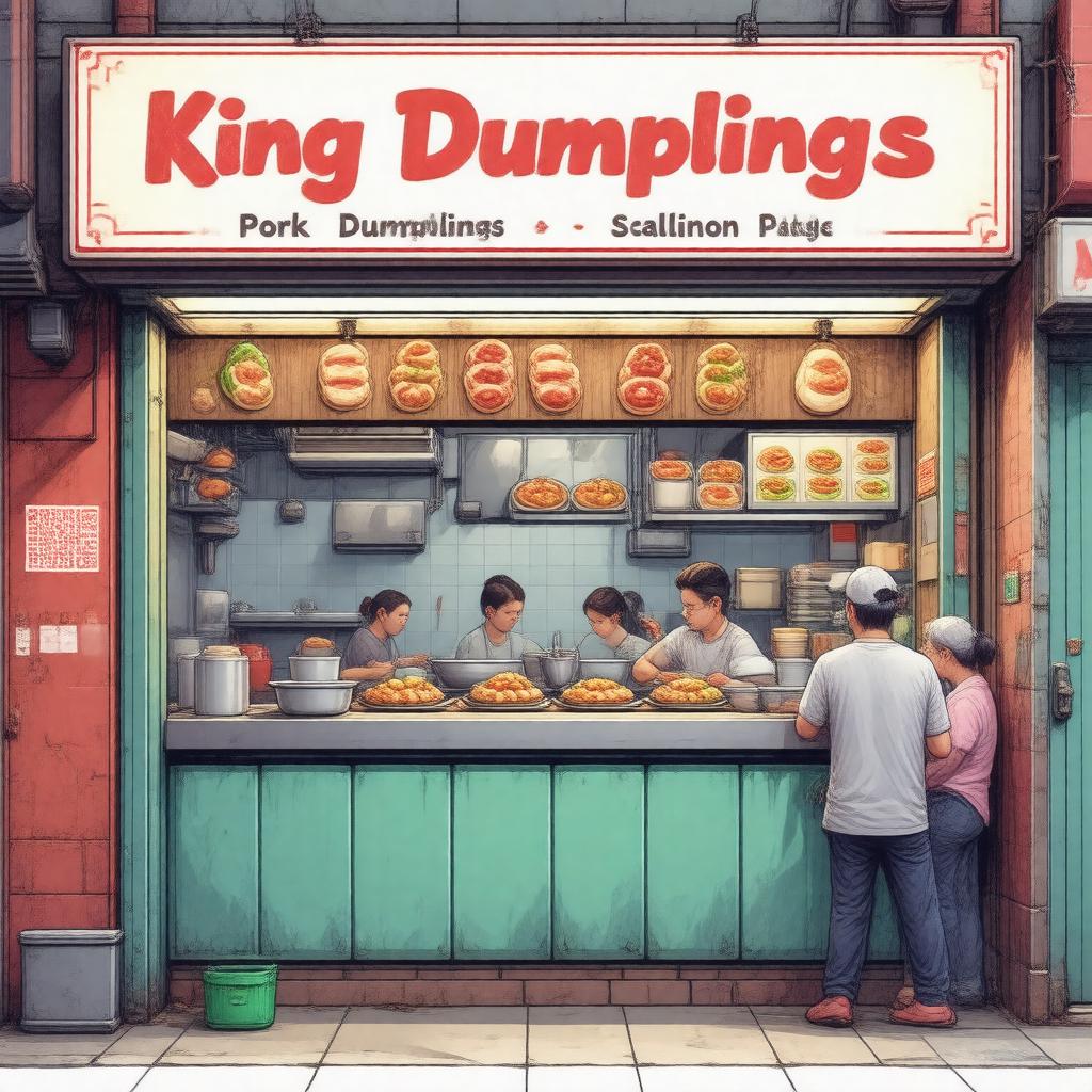 AI-created image of King Dumplings