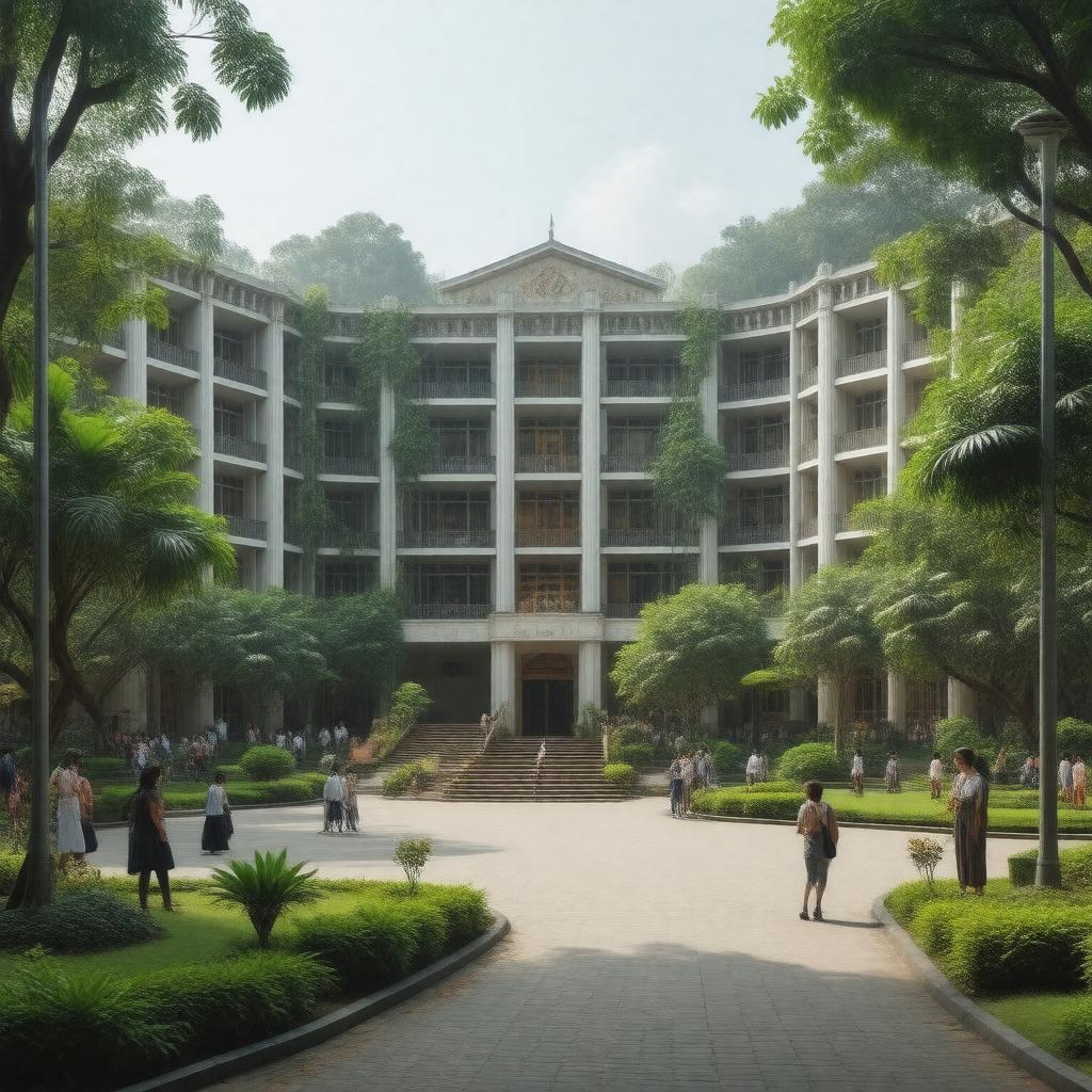 AI-created image of King Edward VII Hall