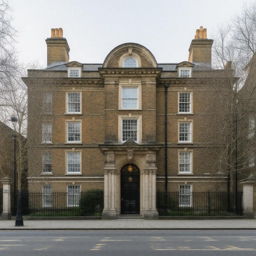 Click to view larger image AI-created image of King Edward VII's Hospital