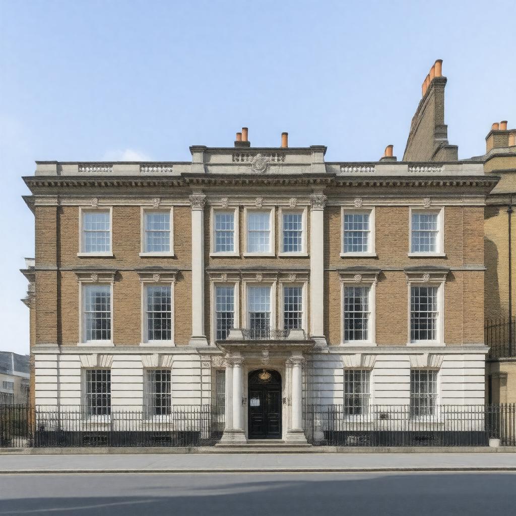 AI-created image of King Edward VII's Hospital for Officers