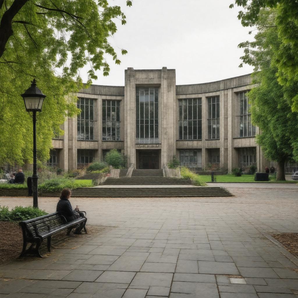 AI-created image of King Edward VI College