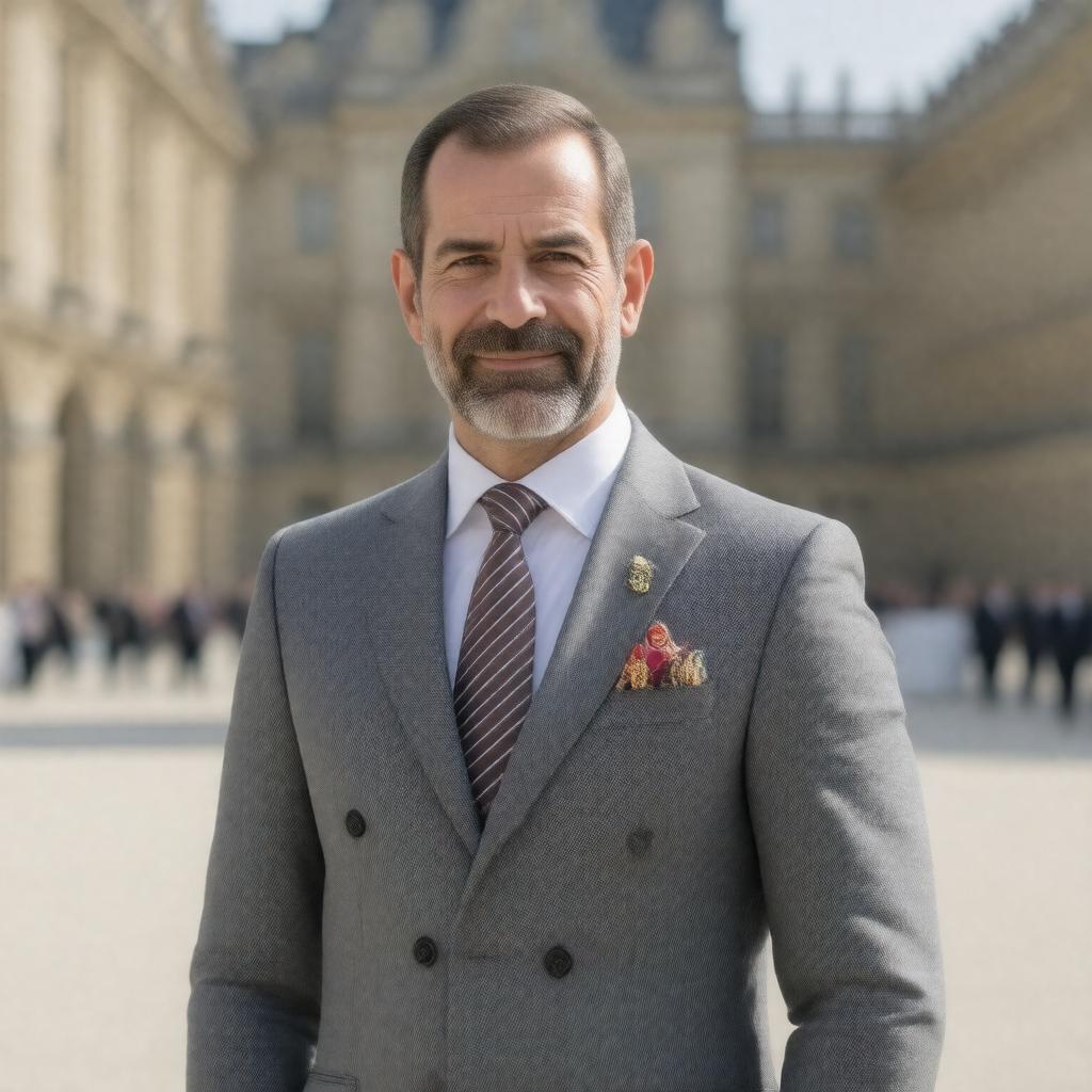 AI-created image of King Felipe VI of Spain