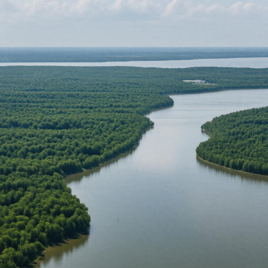 AI-created image of King George County, Virginia