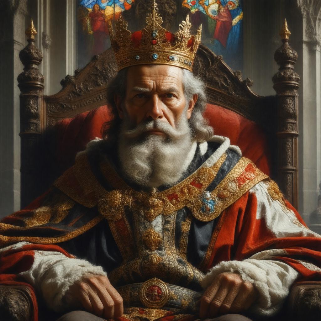 AI-created image of King Henry II of England