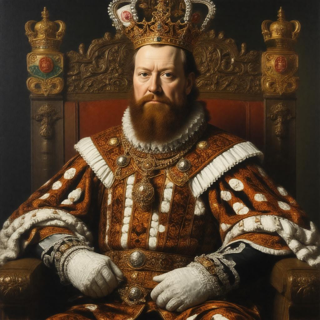 AI-created image of King Henry VIII
