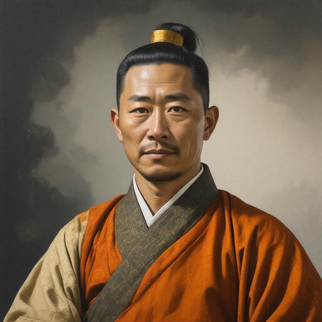 AI-created image of King Jigme Khesar Namgyel Wangchuck