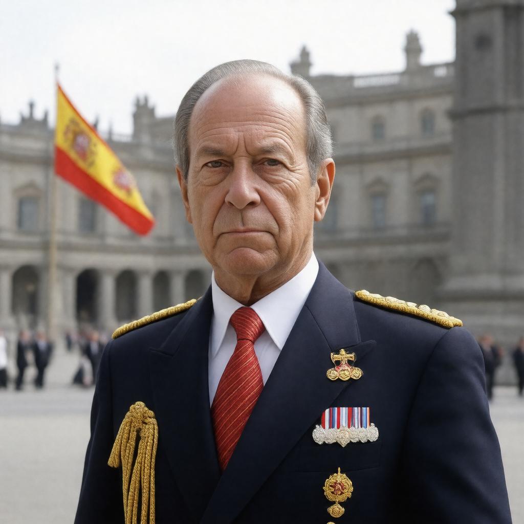 AI-created image of King Juan Carlos I of Spain