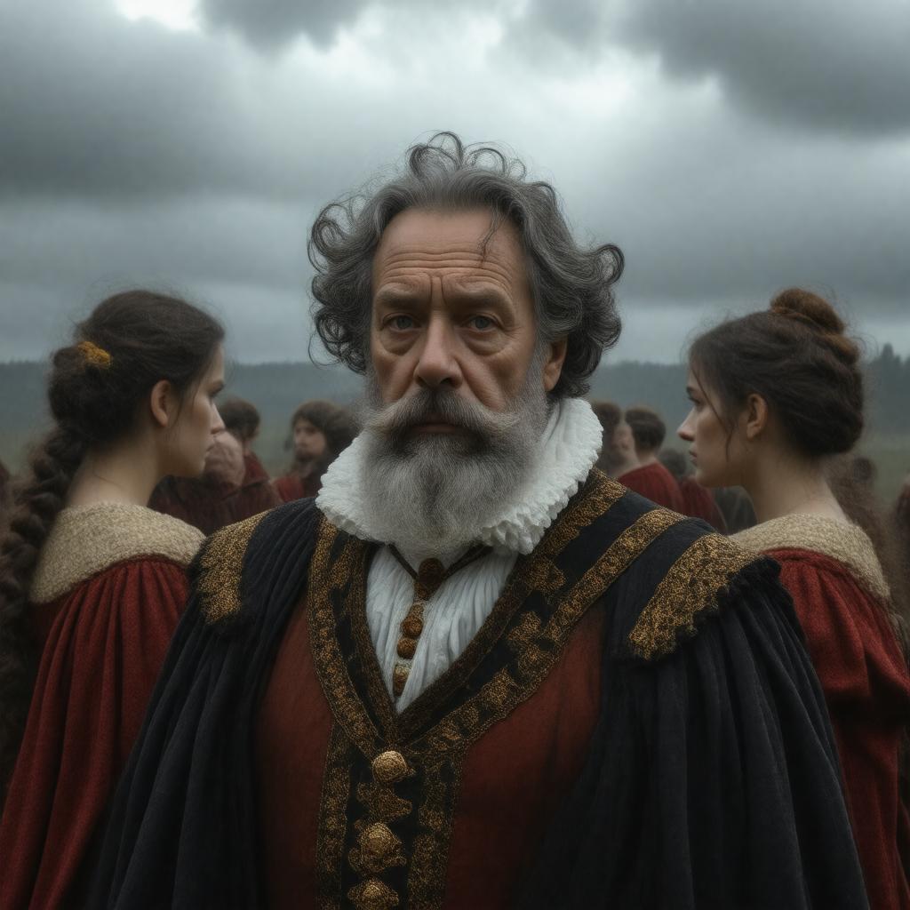 AI-created image of King Lear (TV film, 2018)