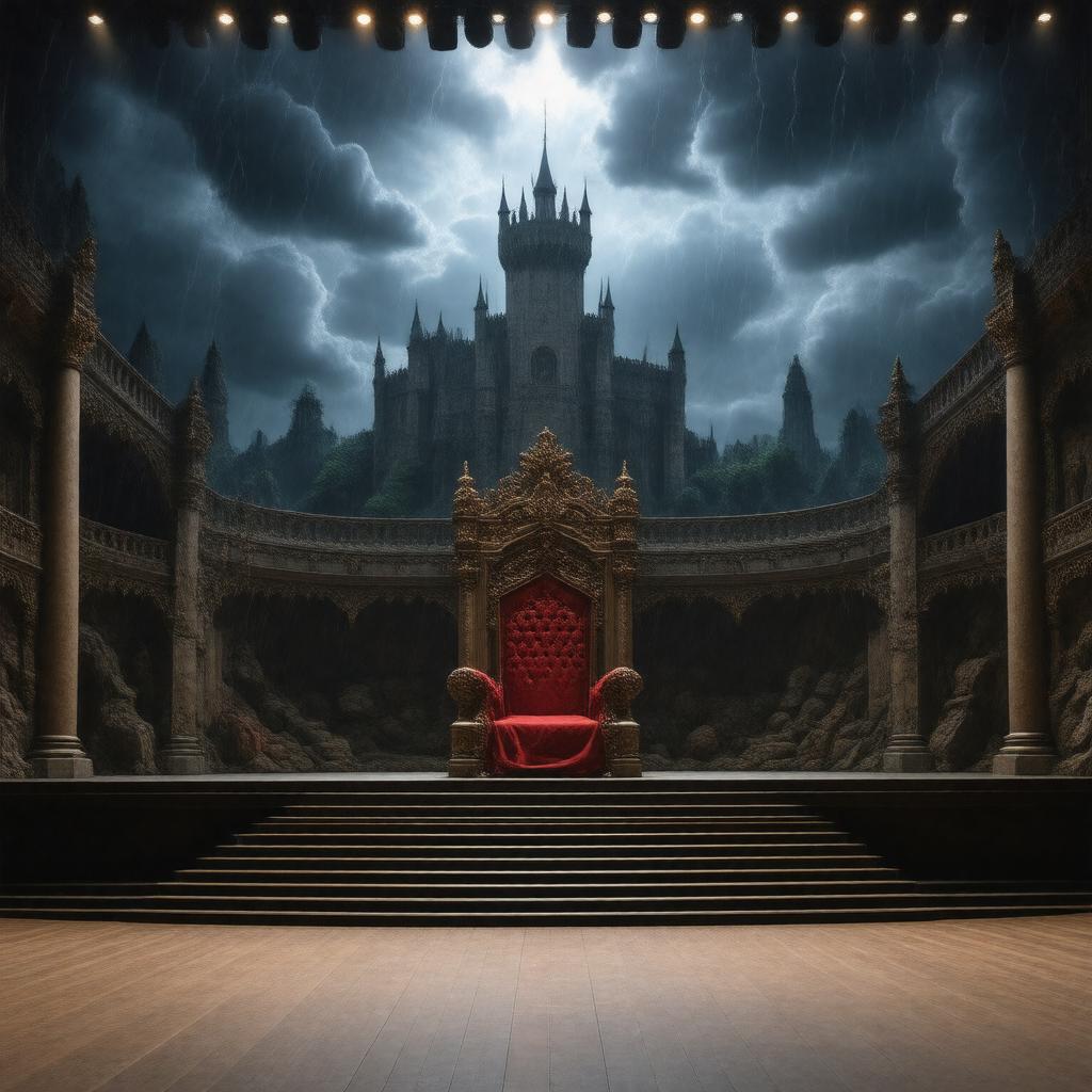 Click to view larger image AI-created image of King Lear (stage)