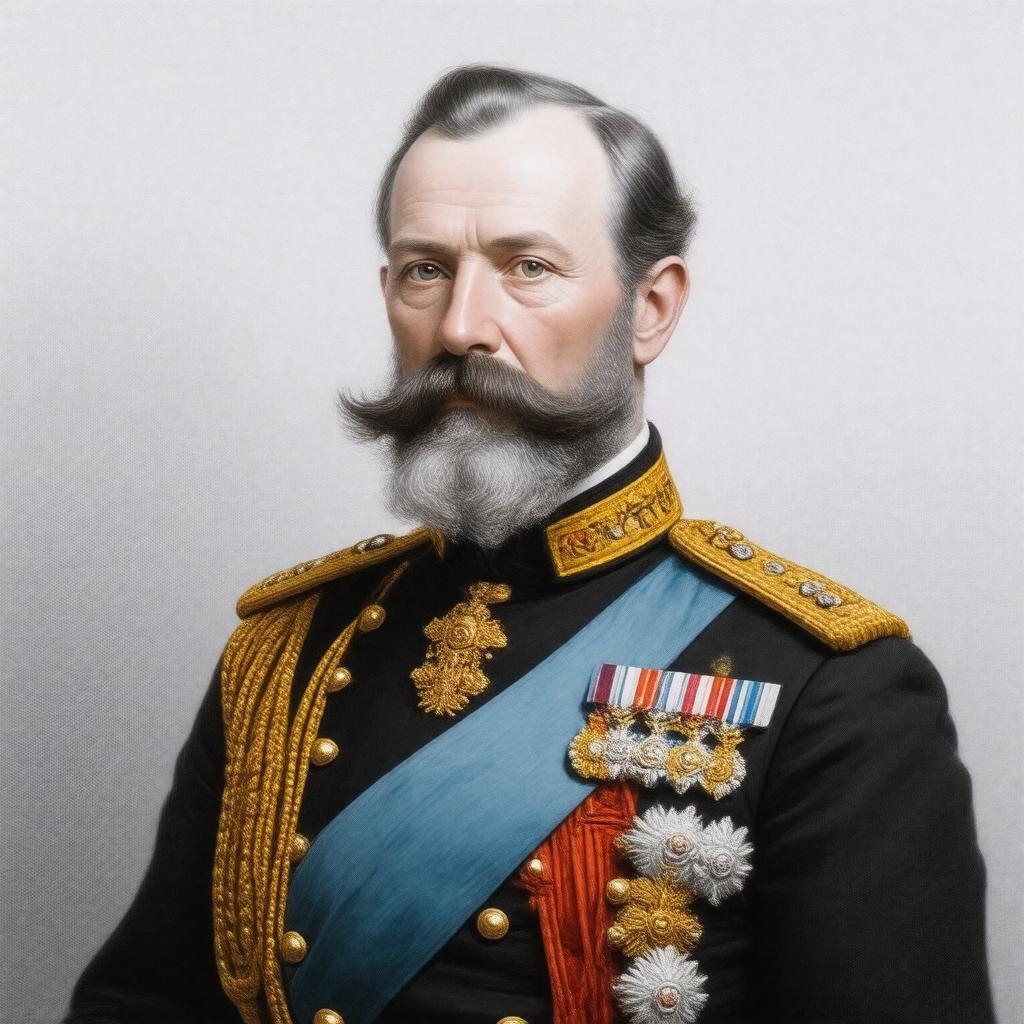 AI-created image of King Leopold I of Belgium