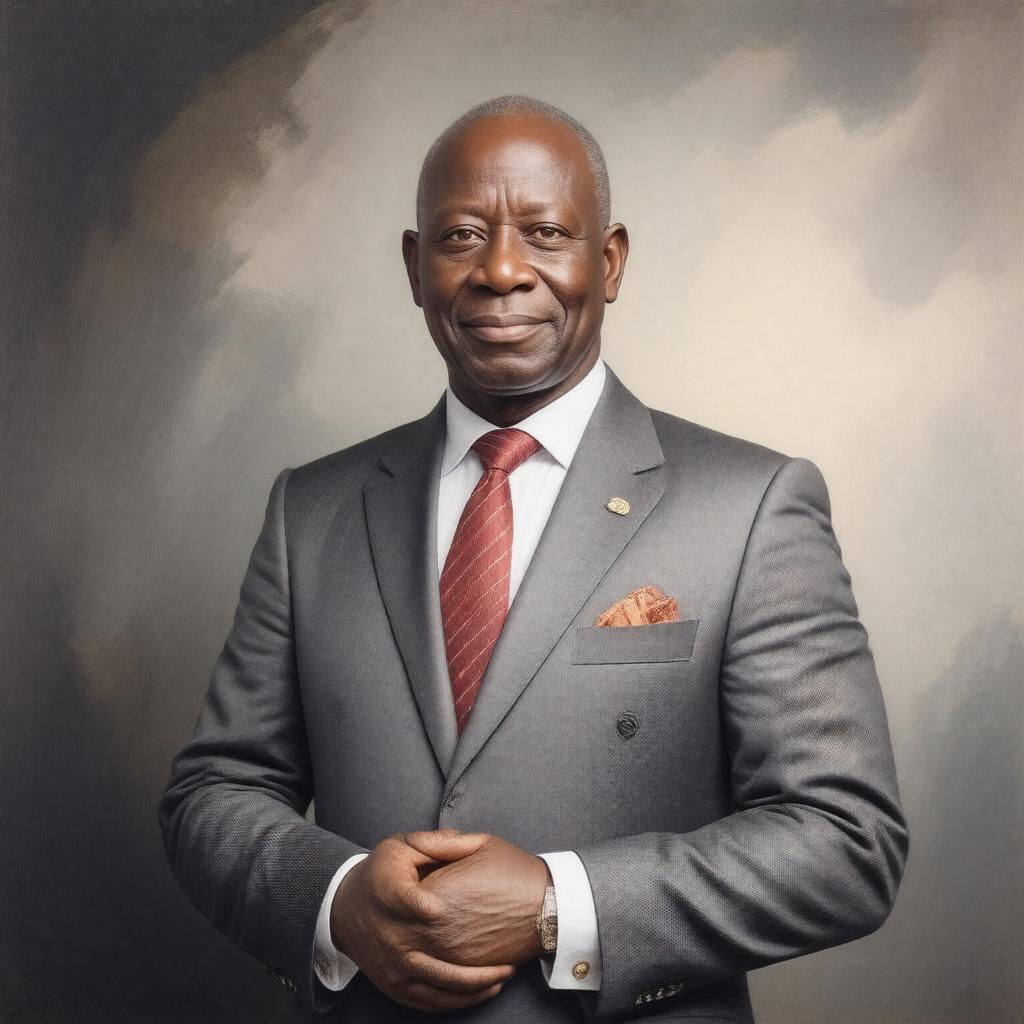 AI-created image of King Letsie III of Lesotho