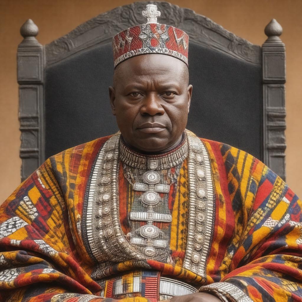 AI-created image of King Mswati III