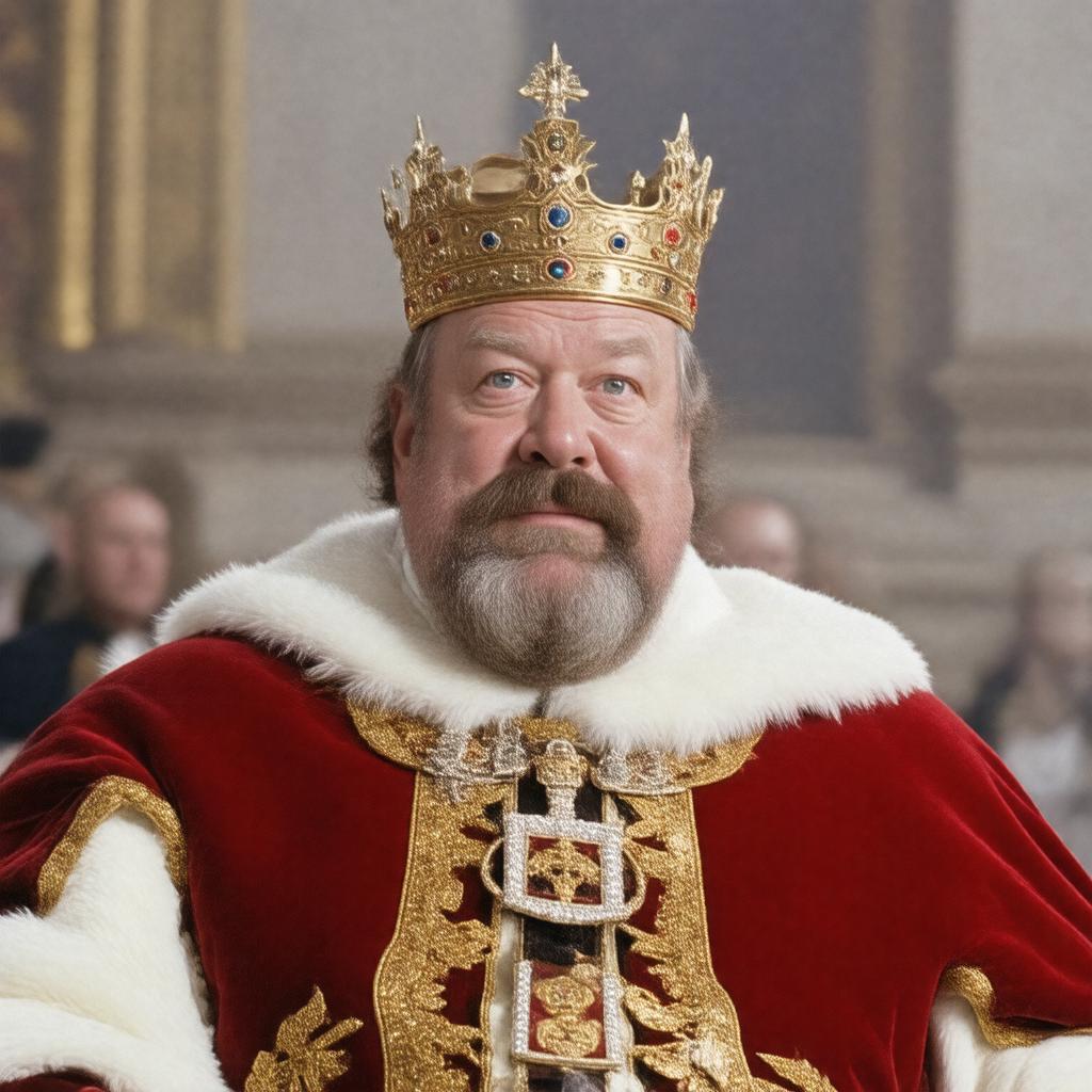 Click to view larger image AI-created image of King Ralph