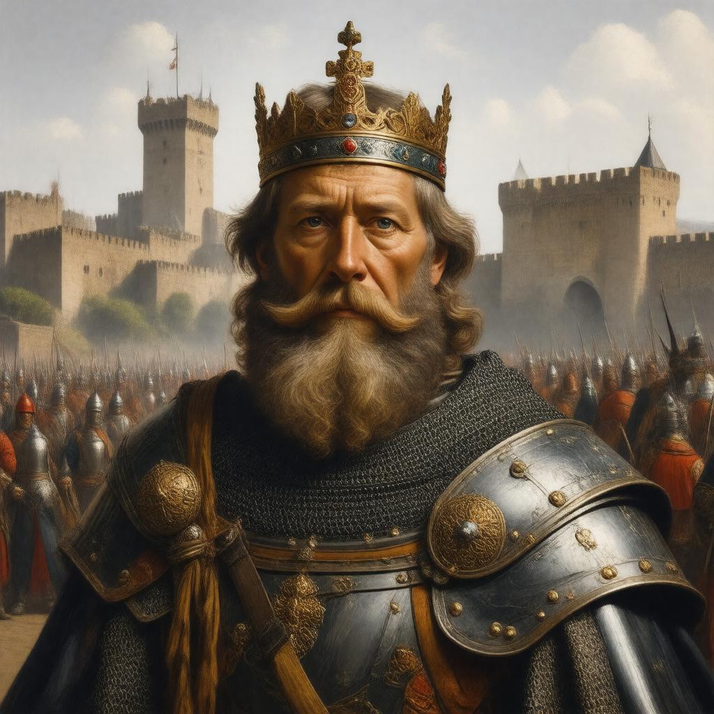 AI-created image of King Richard I