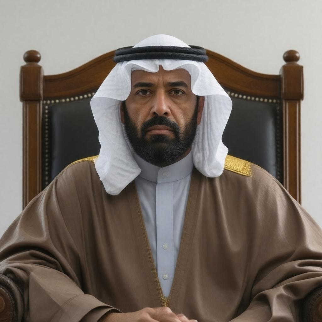 AI-created image of King Salman of Saudi Arabia