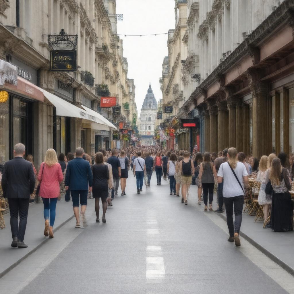 AI-created image of King Street