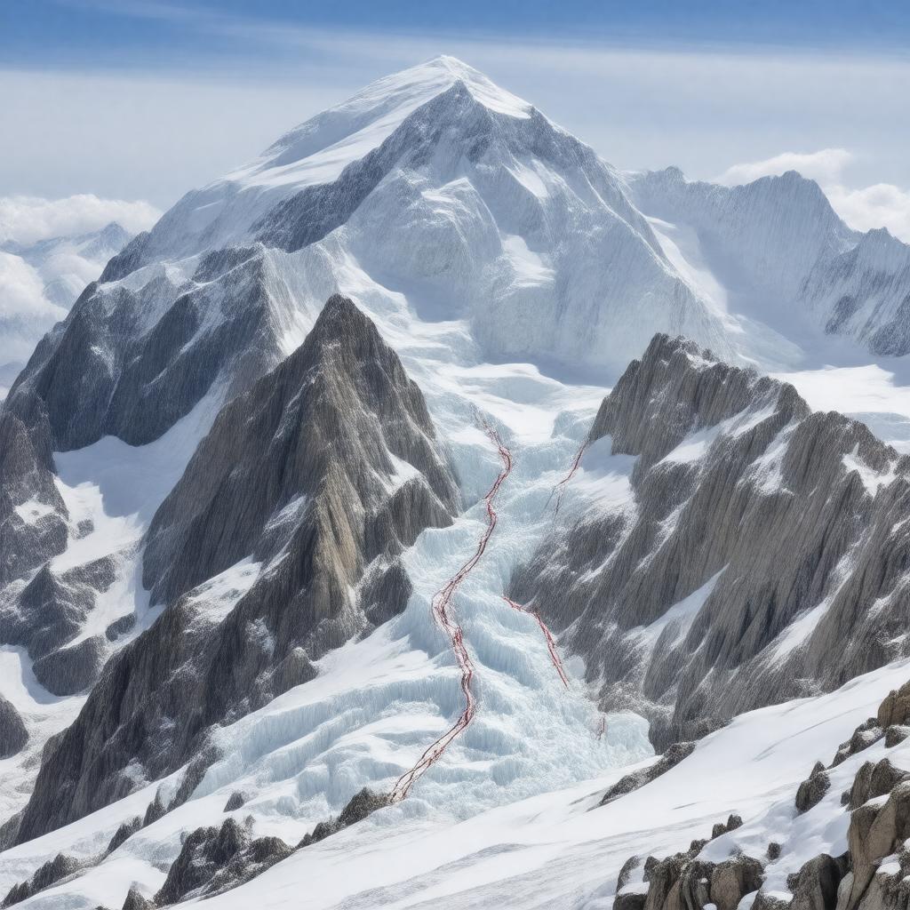 AI-created image of King Trench Route